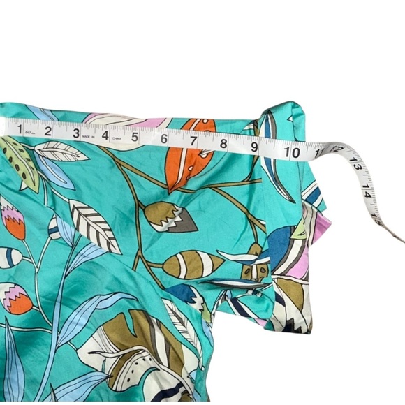 NIC+ZOE Rivera Botanical Shirtdress In Green Multi - XXL - Picture 12 of 14